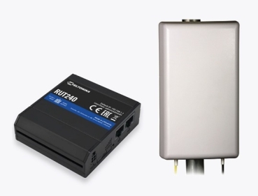 Homeoffice Lösung geeignet für Drei 3 mit Router und Antenne